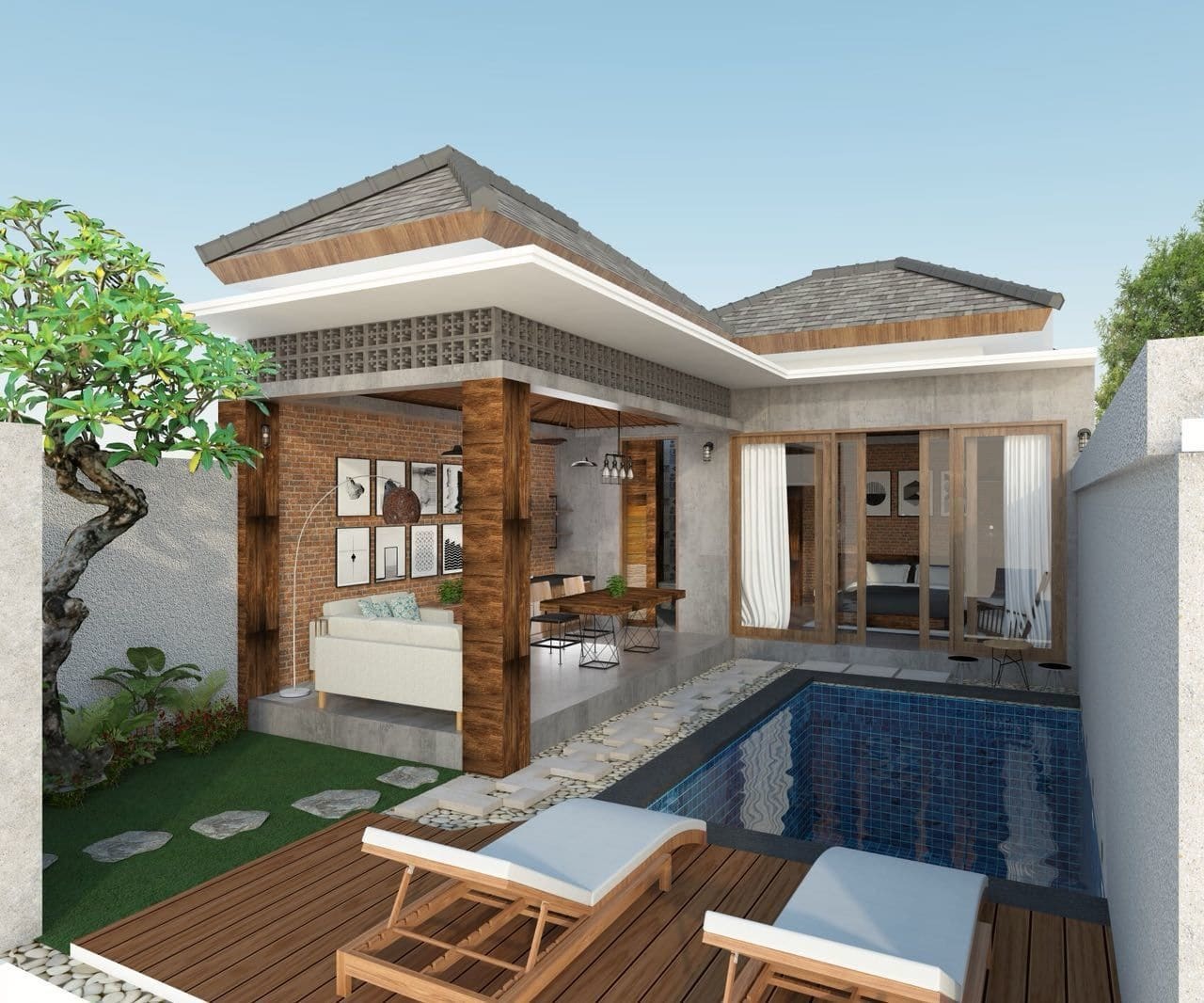 La Isla Villas Bali Canggu Esterno foto